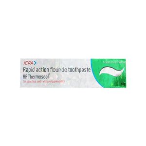 rapid action fluoride toothpaste ra thermoseal uses