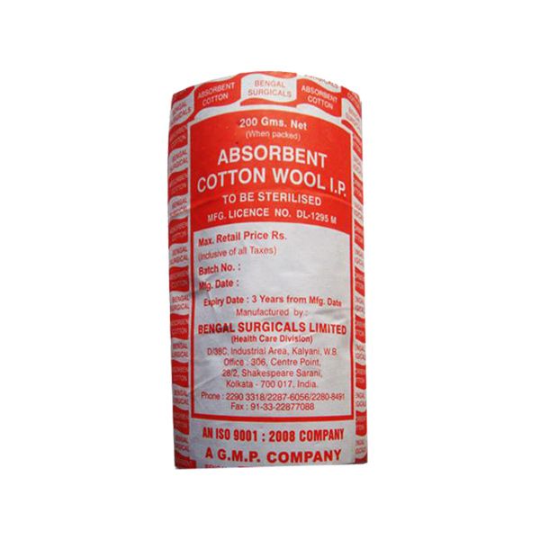 ABSORBENT COTTON WOOL I.P