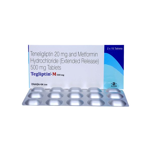 Tegliptin M 500mg Tablet 15 S