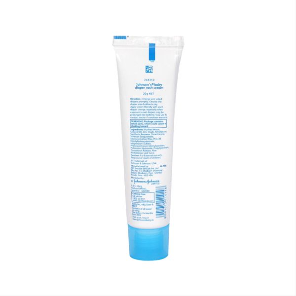 Johnson's baby diaper rash sales cream