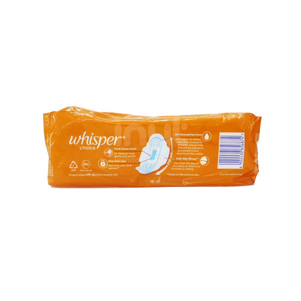 Buy Whisper Choice Wings Regular Sanitary Pad 7'S online at best