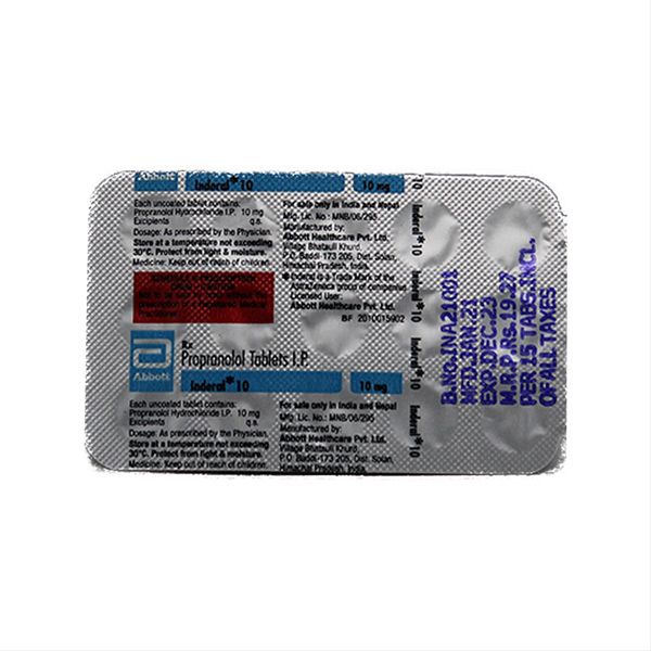 inderal 20 mg tablet