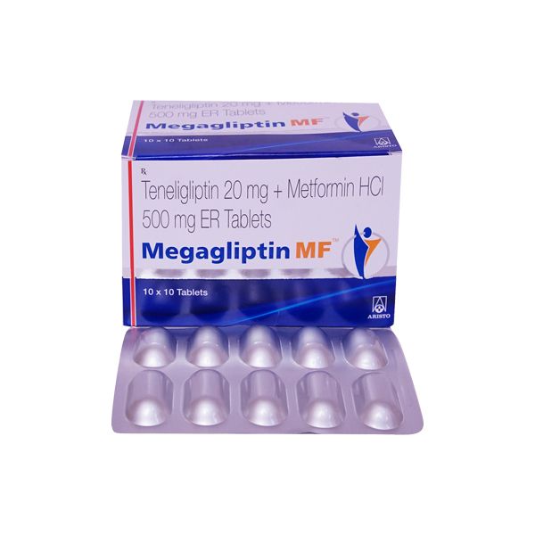 Megagliptin Mf 500mg Tablet 10 S