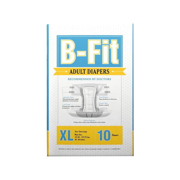B-Fit Adult Diaper Medium 10 Pants | ePharmacy.com.np | Online Pharmacy  Nepal | Buy Medicines Online | Fast Delivery