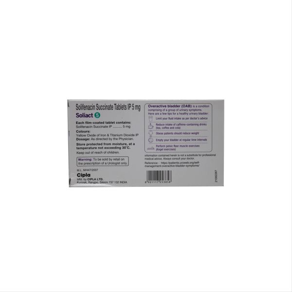 Soliact 5mg online