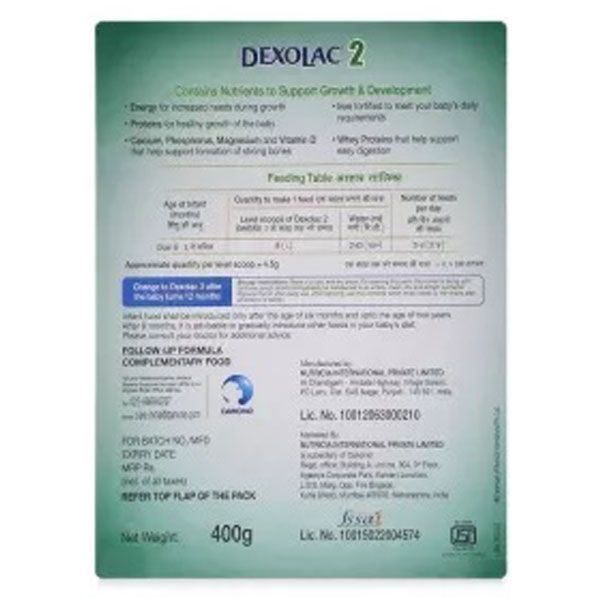 Dexolac premium hot sale