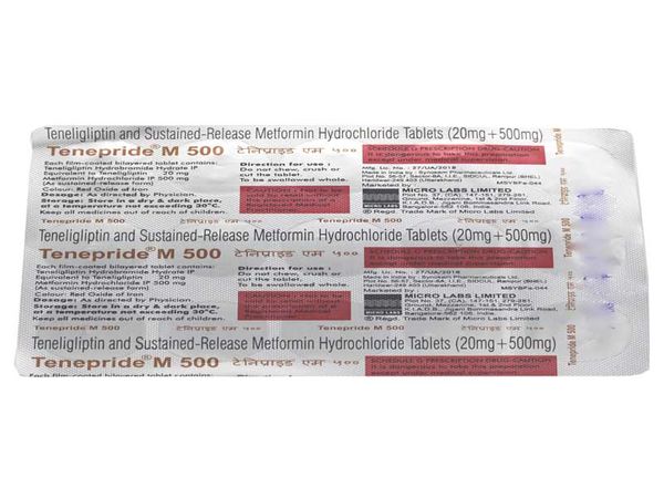 Tenepride M 500 mg Tablet 10 S